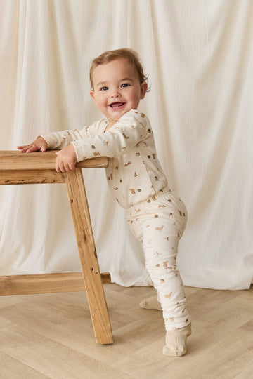 Organic Cotton Everyday Legging - Forest Gathering