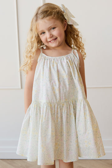 Organic Cotton Winnie Dress - Daphne Egret