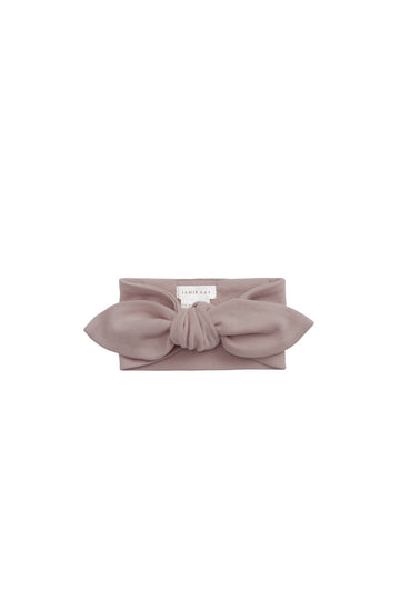 Organic Cotton Headband - Softest Mauve