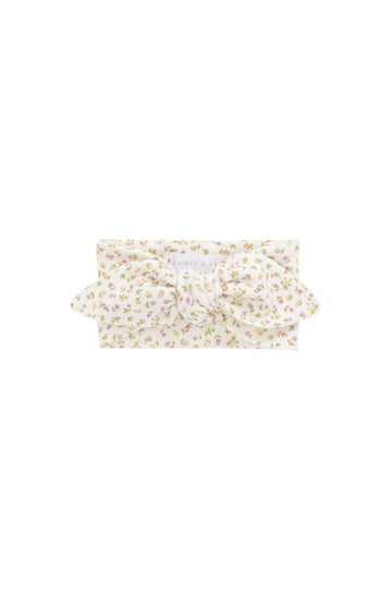 Organic Cotton Headband - Pippa Pink