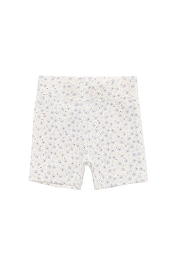 Organic Cotton Everyday Bike Short - Penelope Evening Haze