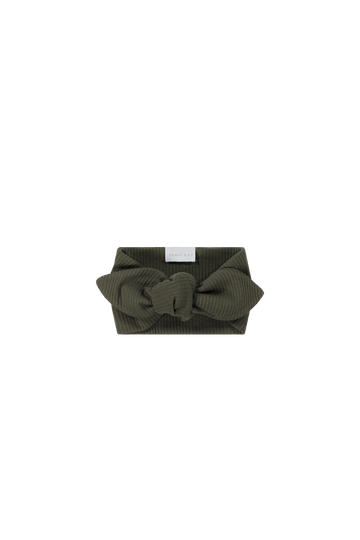 Organic Cotton Modal Headband - Olive