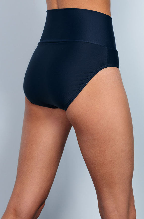 Banded Midrise Bottom - Navy