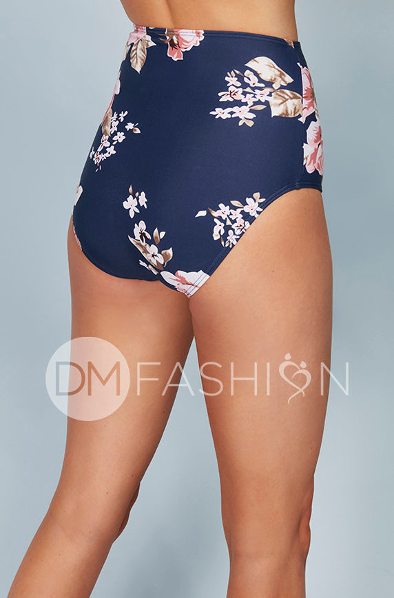 High Waist Bottom - Summer Rosettes - FINAL SALE