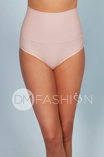 Banded Midrise Bottom - Seashell Pink