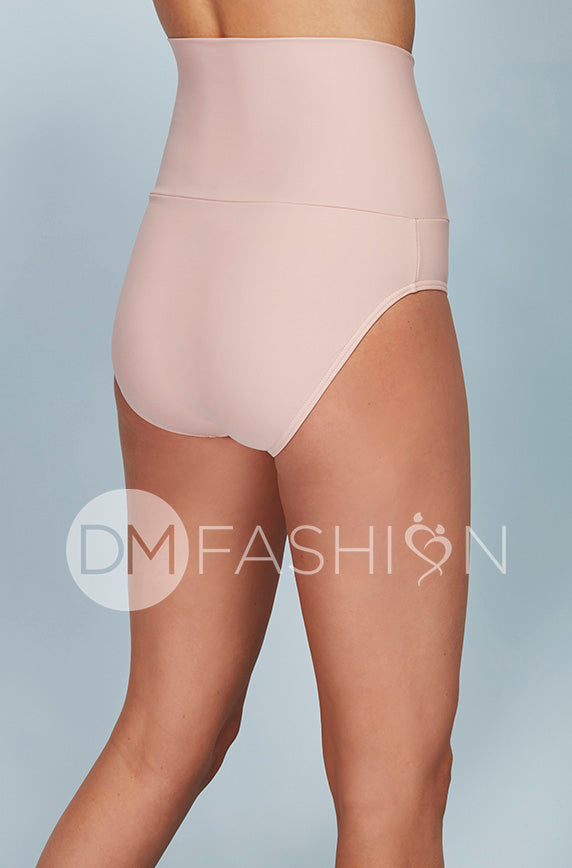 Banded Midrise Bottom - Seashell Pink