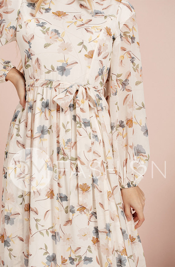 Skye Crem¨¦ Floral Maxi - DM Exclusive -Restocked