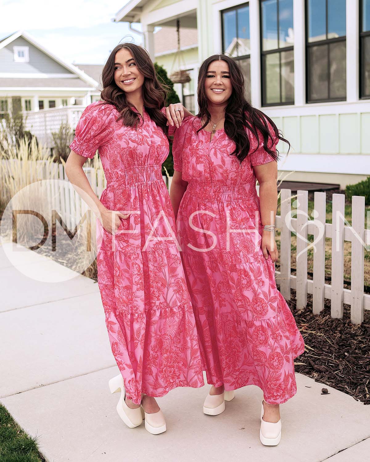 Faith Paradise Pink Dress - DM Exclusive - Maternity Friendly - Nursing Friendly