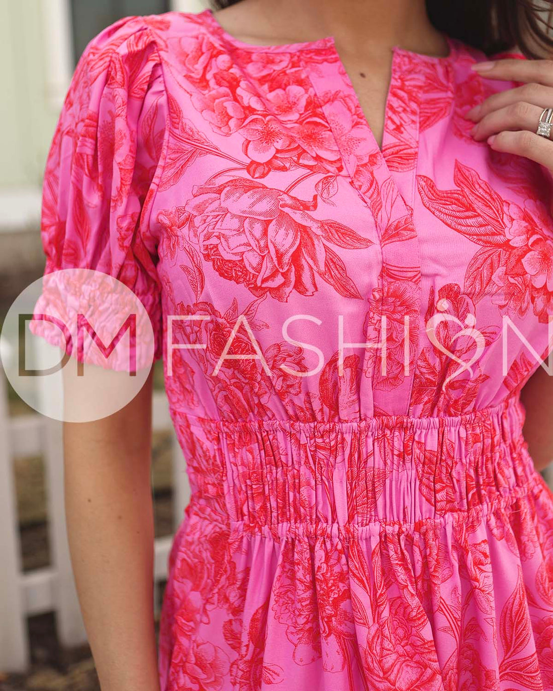 Faith Paradise Pink Dress - DM Exclusive - Maternity Friendly - Nursing Friendly
