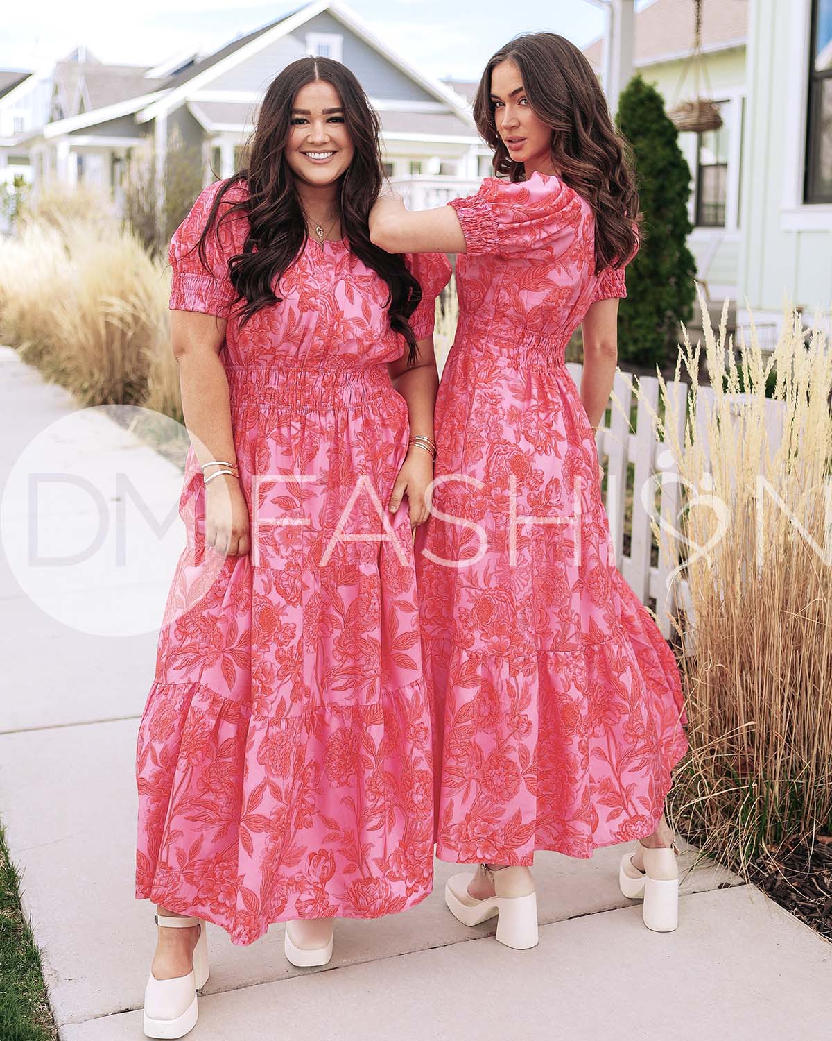 Faith Paradise Pink Dress - DM Exclusive - Maternity Friendly - Nursing Friendly