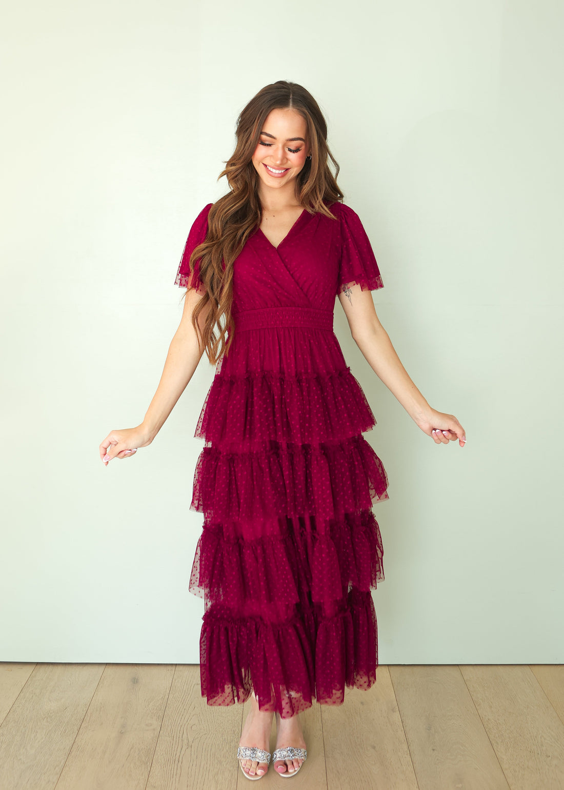 Scarlett Plum Maxi Dress