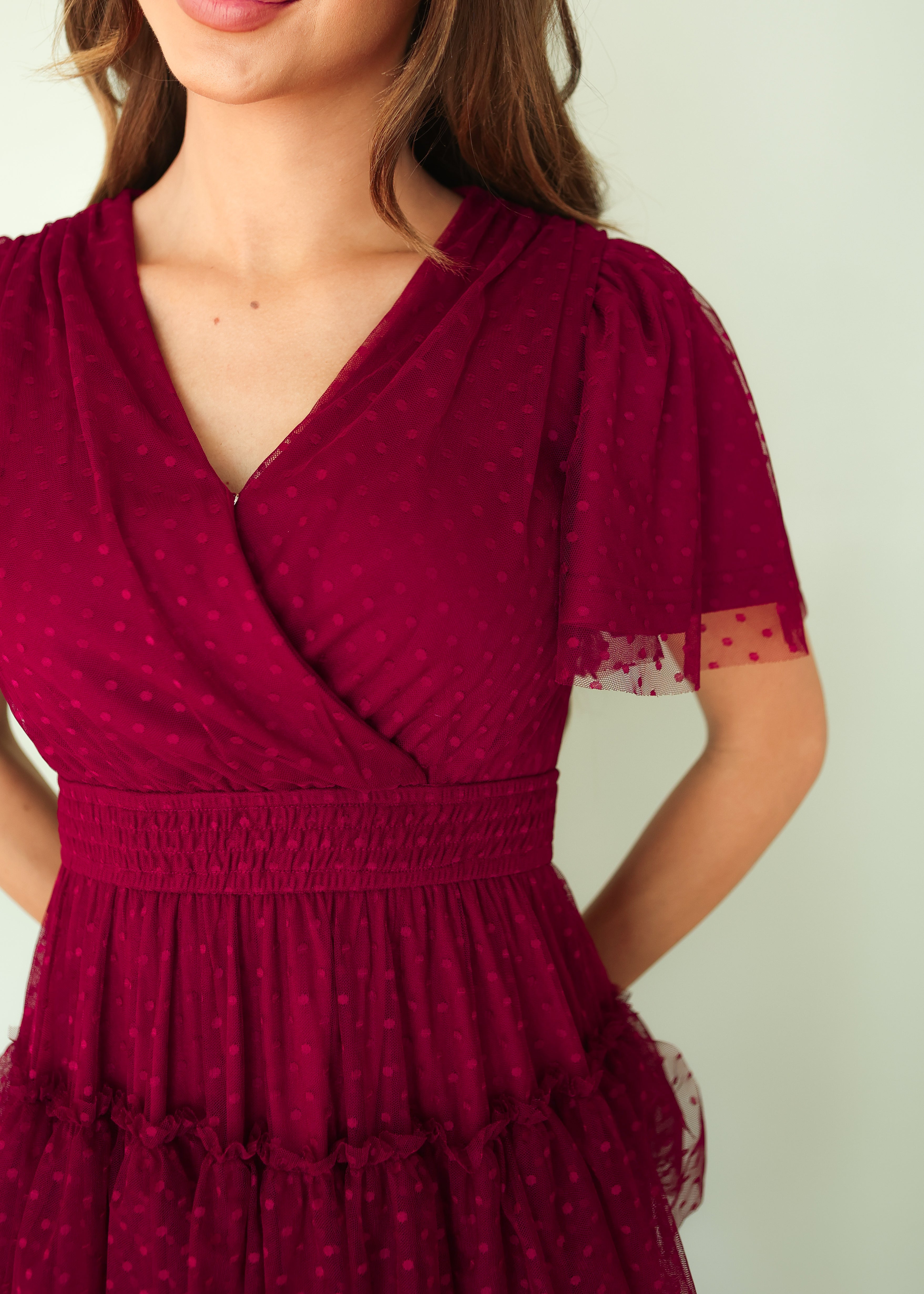 Scarlett Plum Maxi Dress