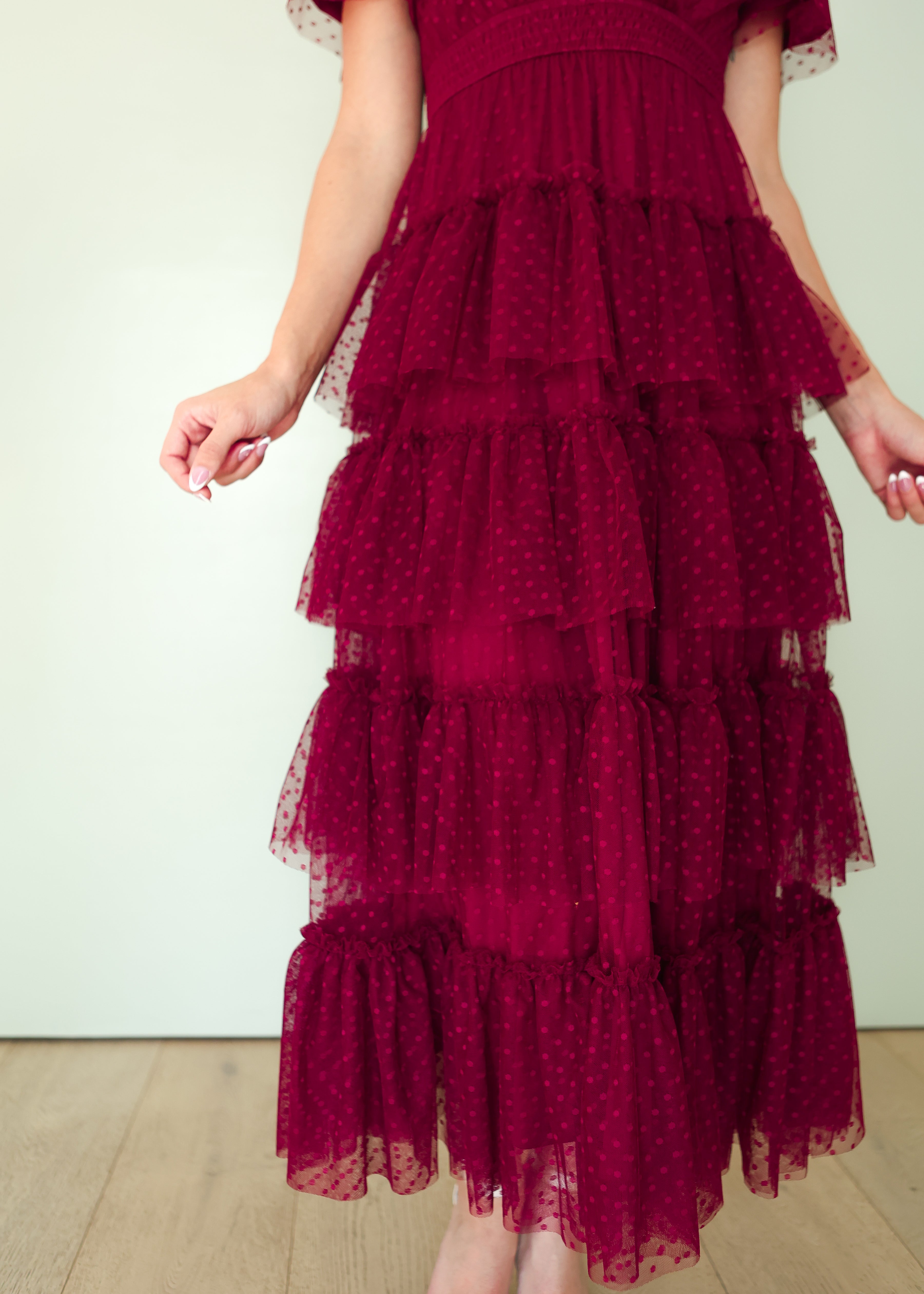 Scarlett Plum Maxi Dress