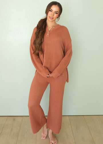 Better Together Rose Knit Set - FINAL SALE