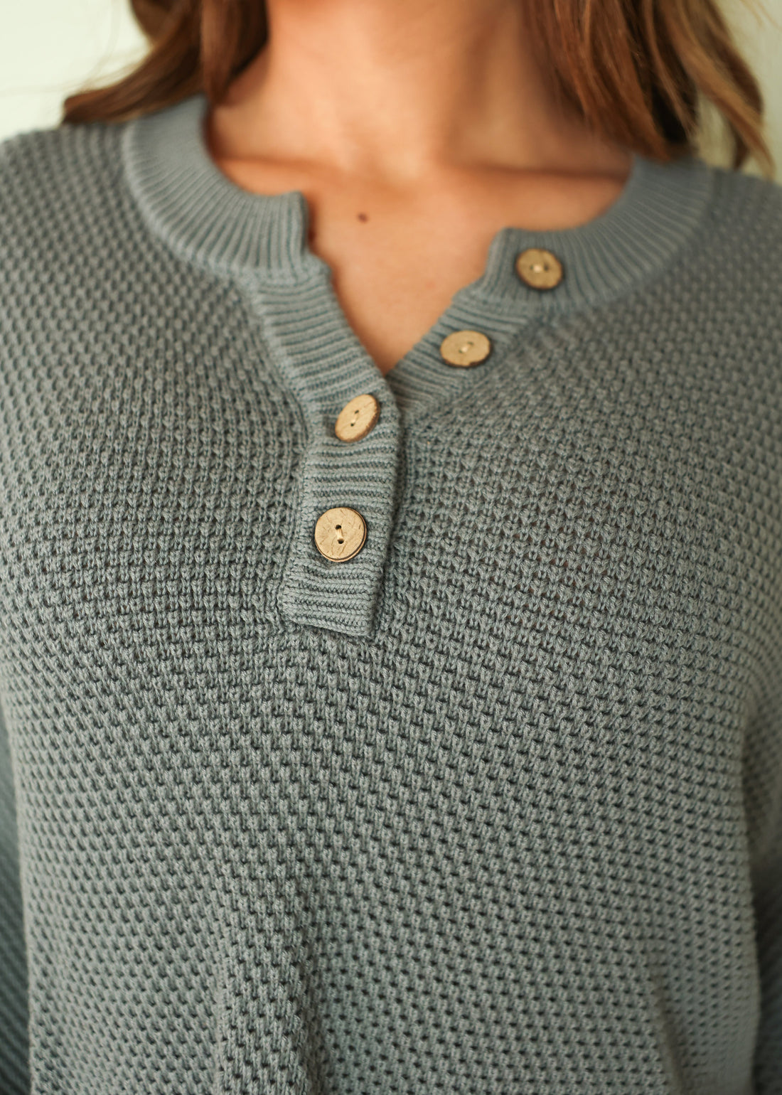 Better Together Slate Knit Set - FINAL SALE