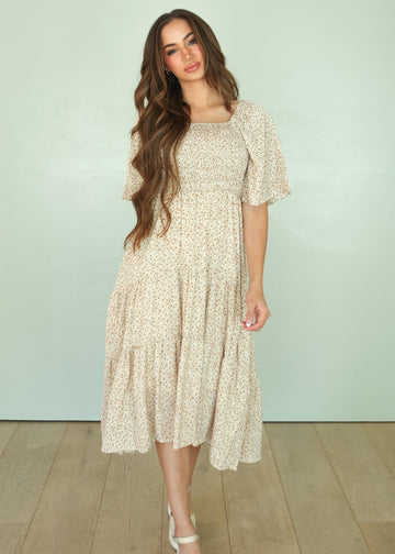 Naomi Floral Dress - Maternity Friendly - FINAL FEW - FINAL SALE