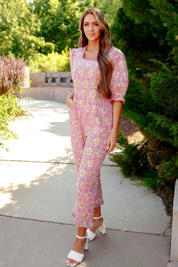 Stirling Moonlight Mauve Jumpsuit- DM Exclusive