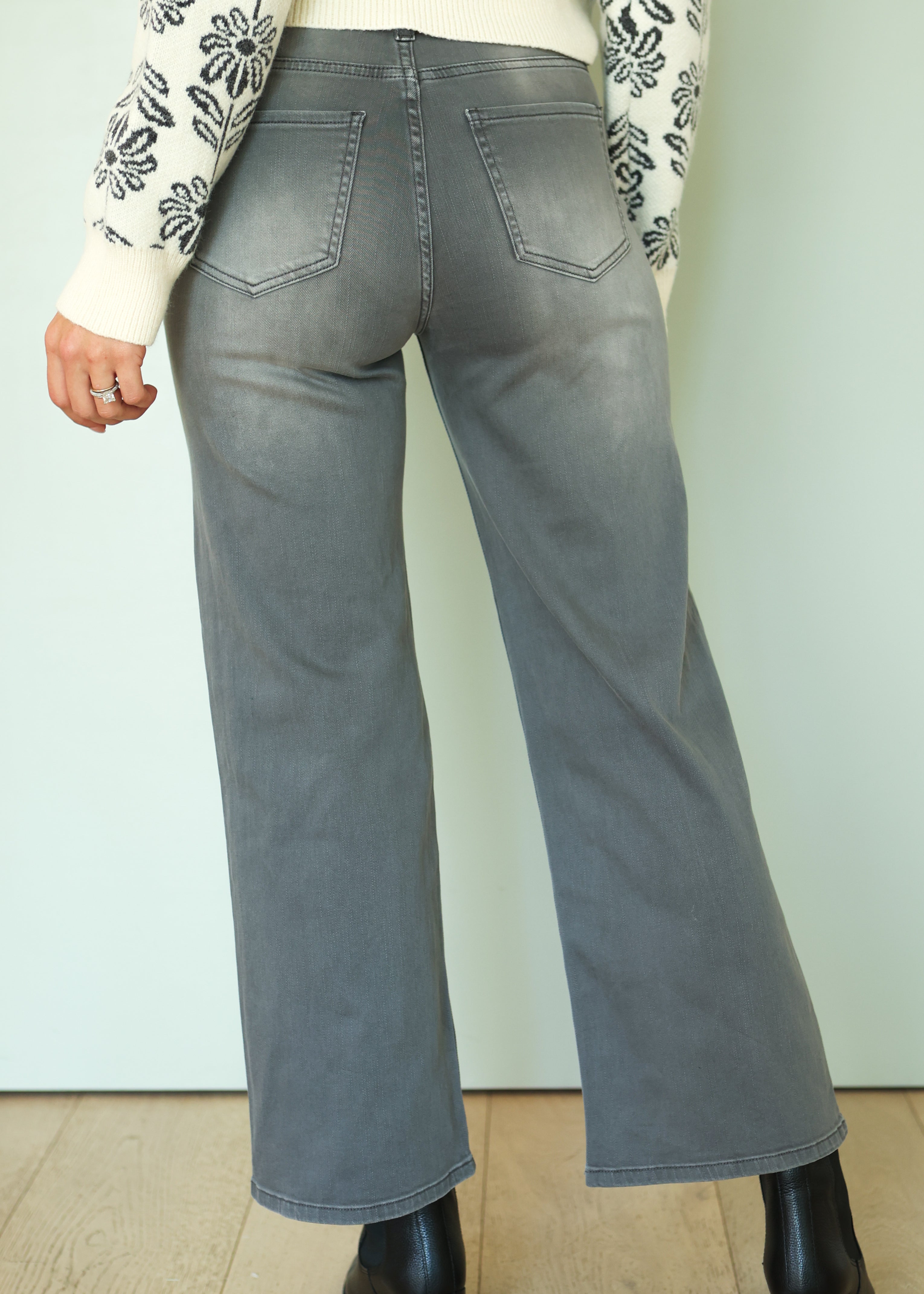 Casual Time Grey Jeans - FINAL SALE