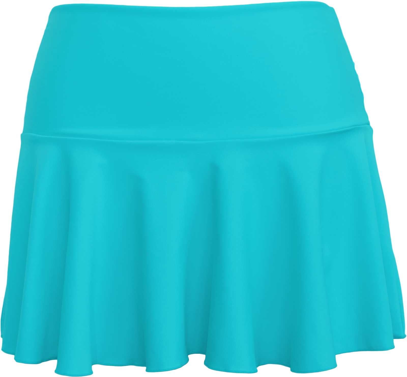 Ruffle Skirt - Aqua - FINAL SALE