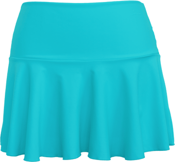Ruffle Skirt - Aqua - FINAL SALE