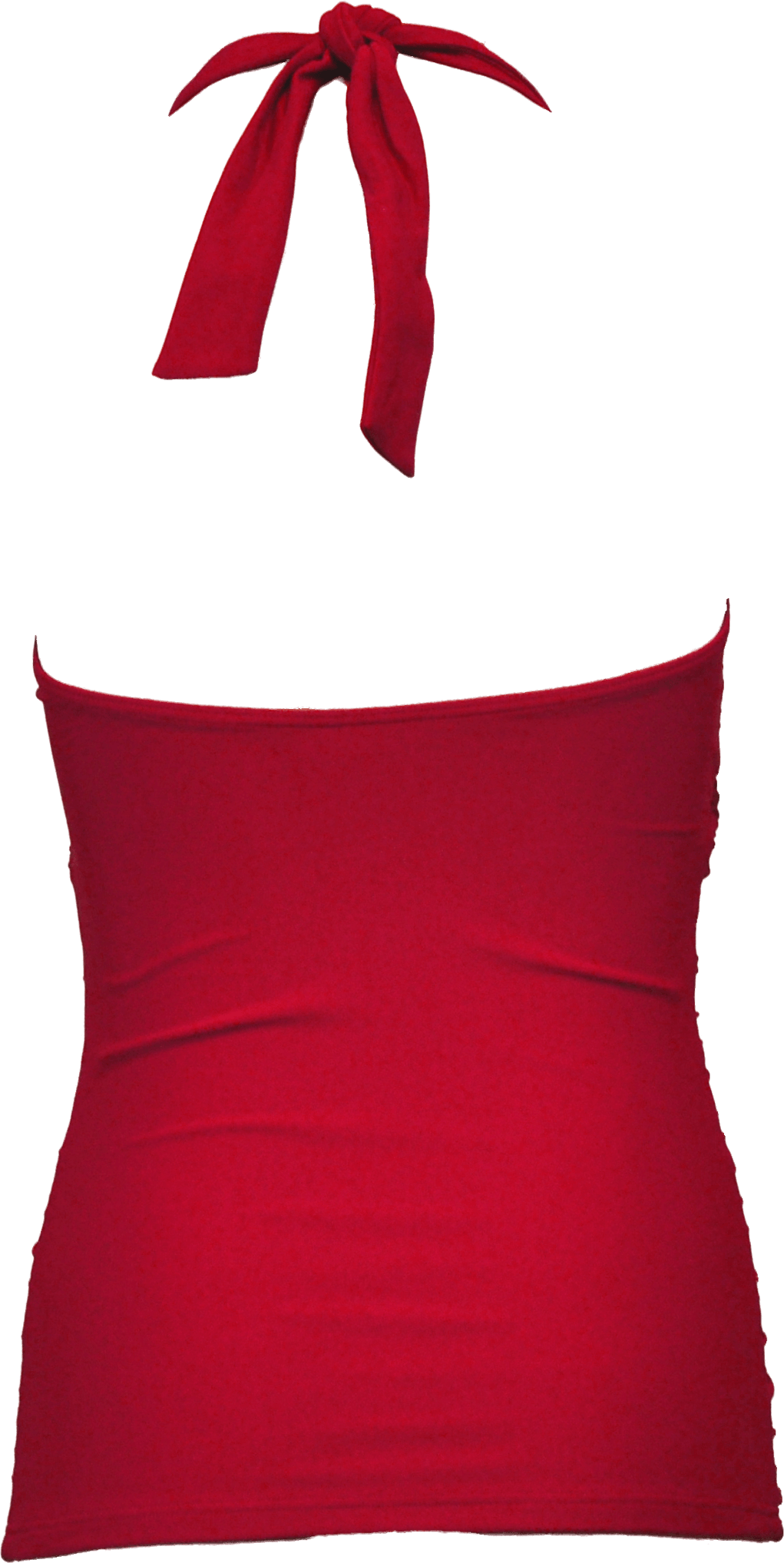 Flounce Halter Top - Red - FINAL SALE - LOW STOCK