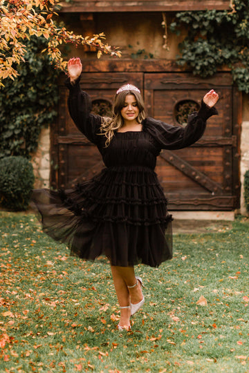 Sasha Black Dress - DM Exclusive - Maternity Friendly