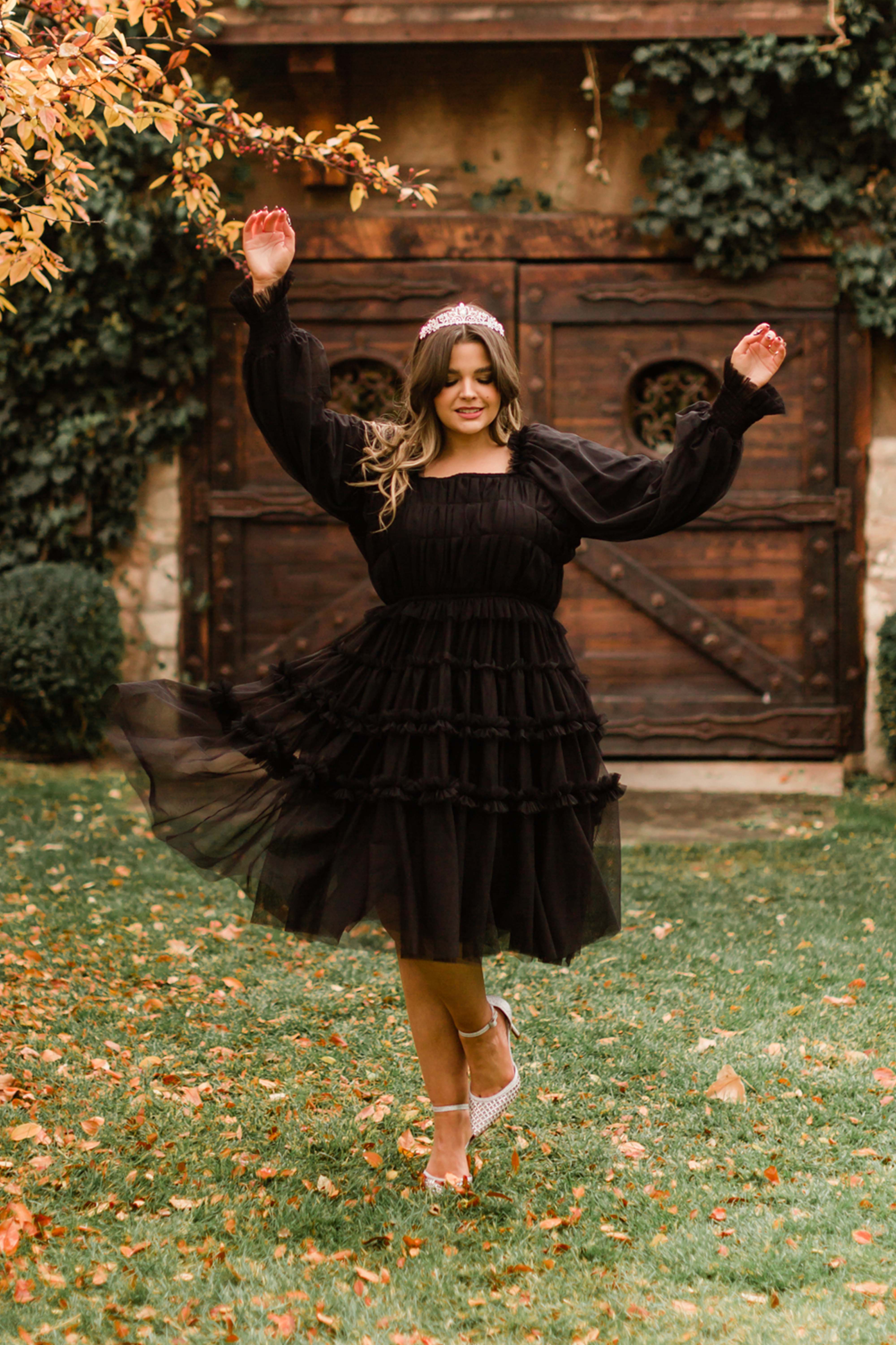 Sasha Black Dress - DM Exclusive - Maternity Friendly