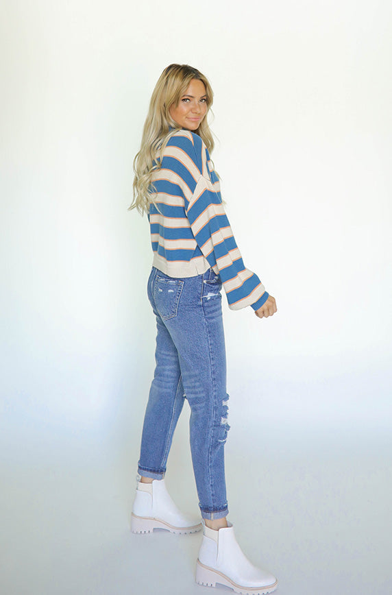 Boss Babe Boyfriend Jeans- FINAL SALE