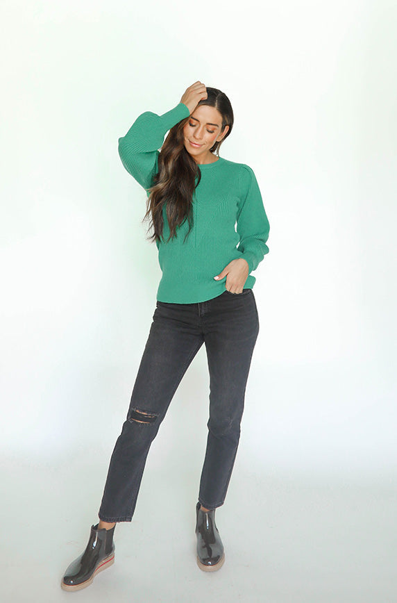 Front Row Black Boyfriend Jeans - FINAL SALE