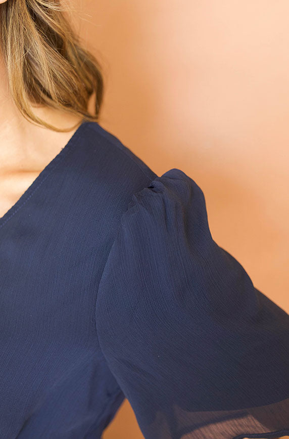 Georgia Navy Dress - FINAL FEW - FINAL SALE