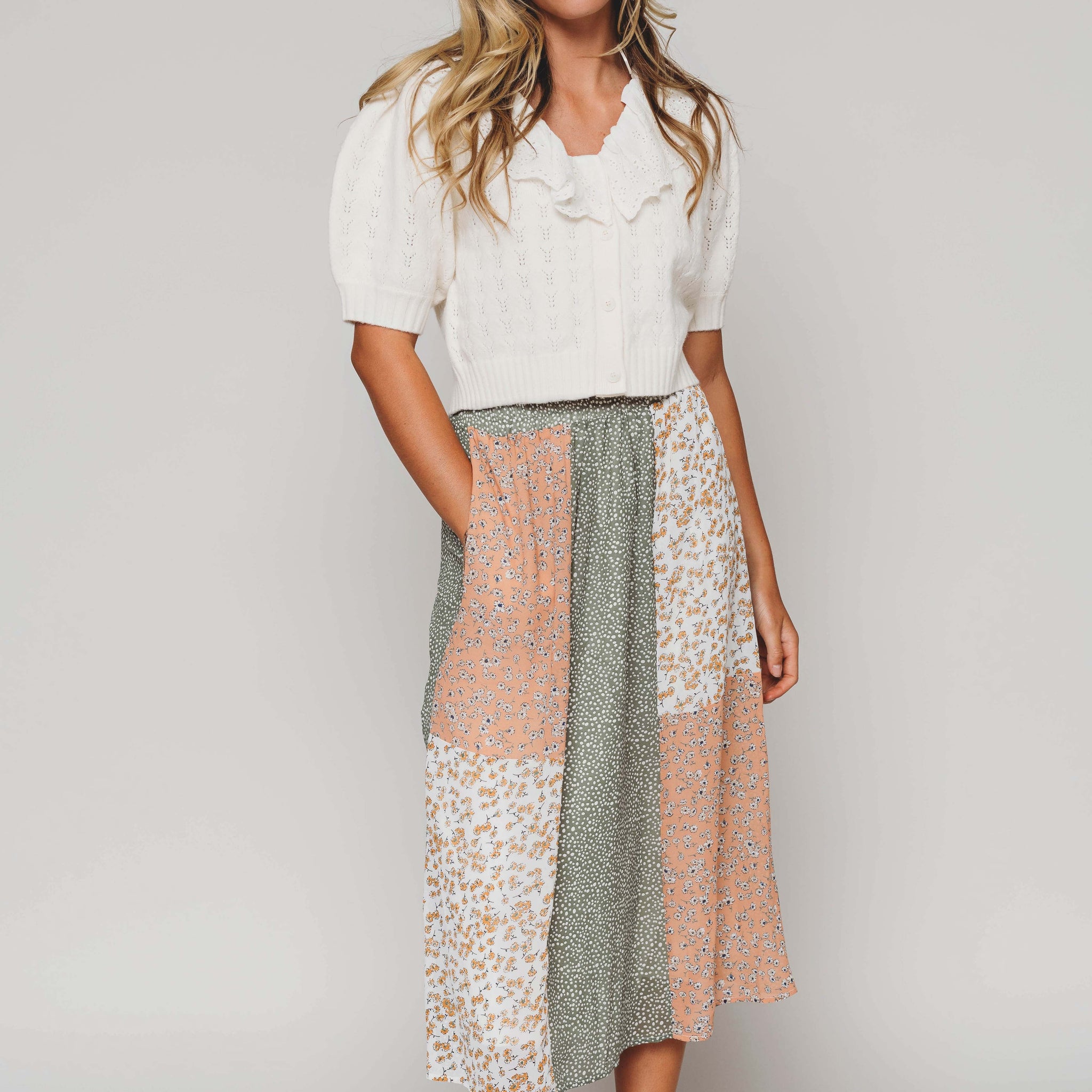 Shah Patchwork Skirt - MCO