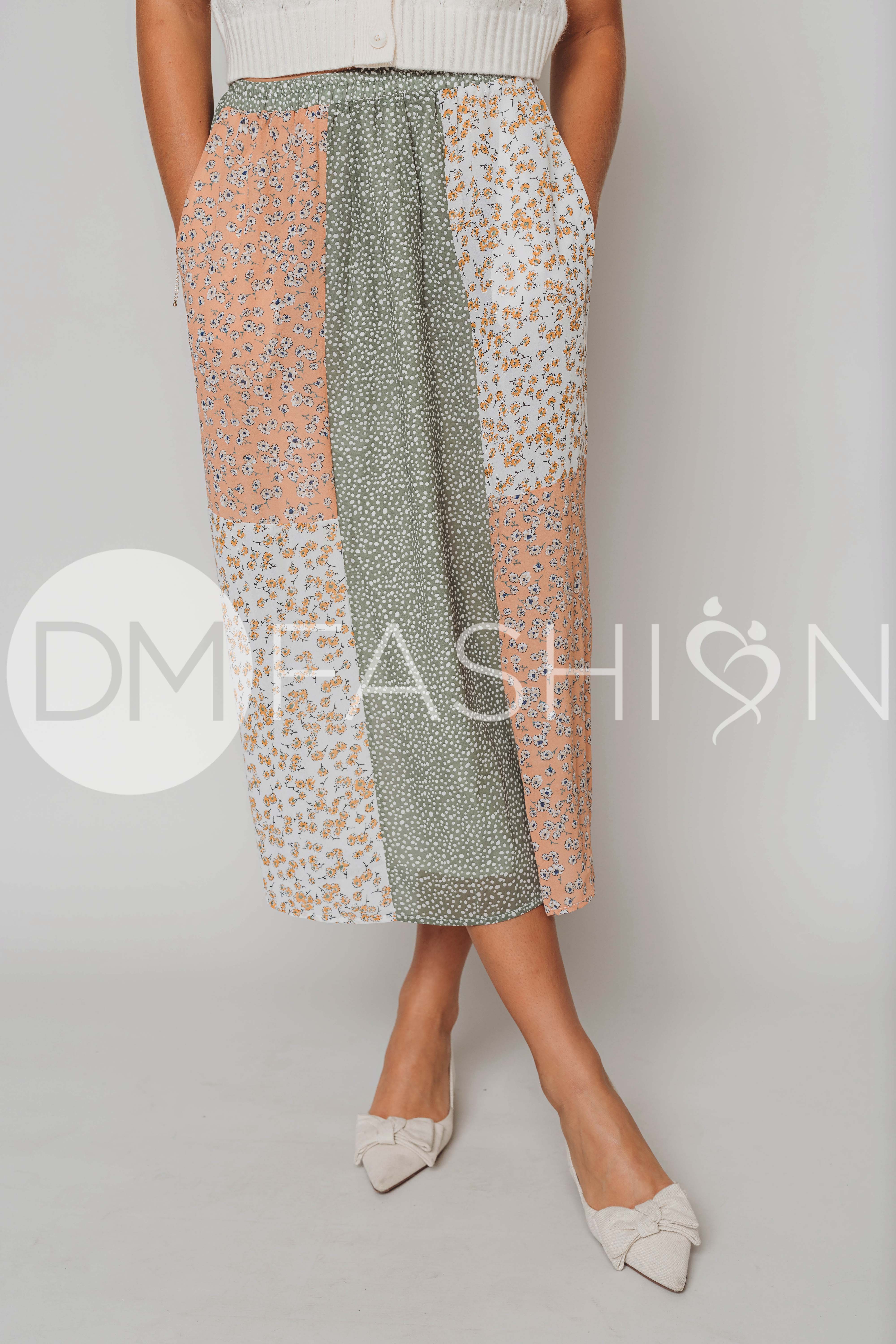 Shah Patchwork Skirt - MCO