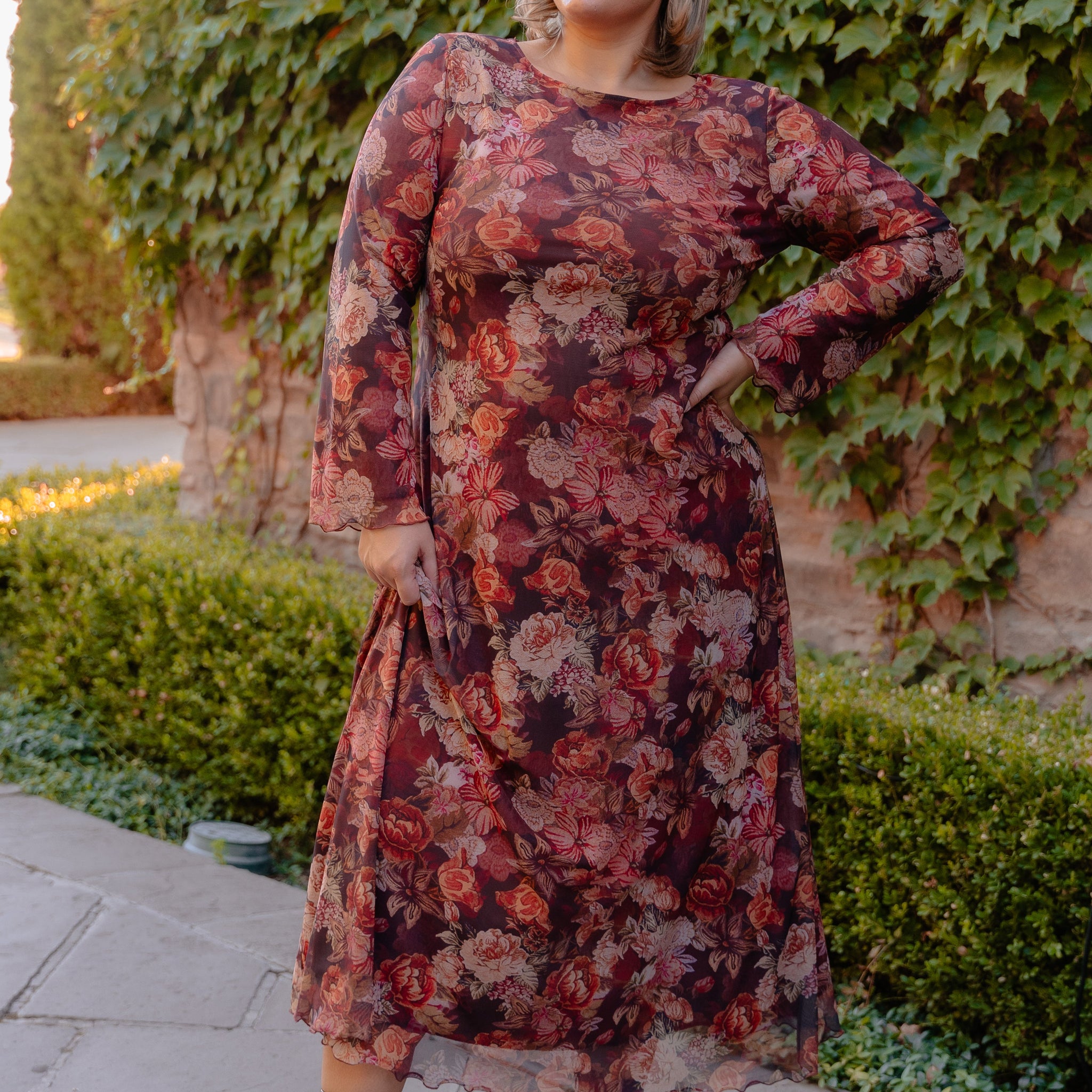 Phoebe Fall Floral - DM Exclusive - Maternity Friendly -Restocked