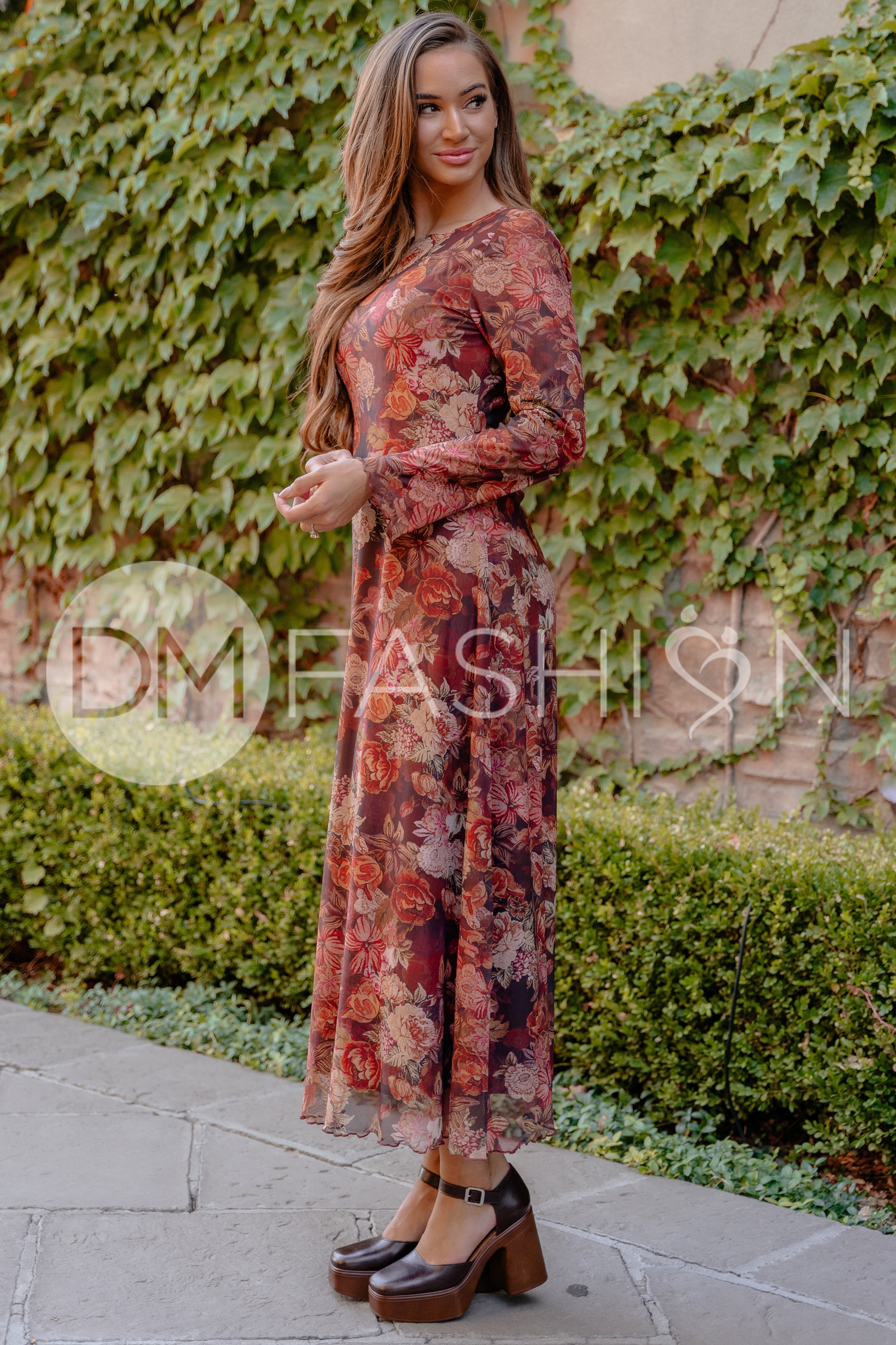 Phoebe Fall Floral - DM Exclusive - Maternity Friendly -Restocked