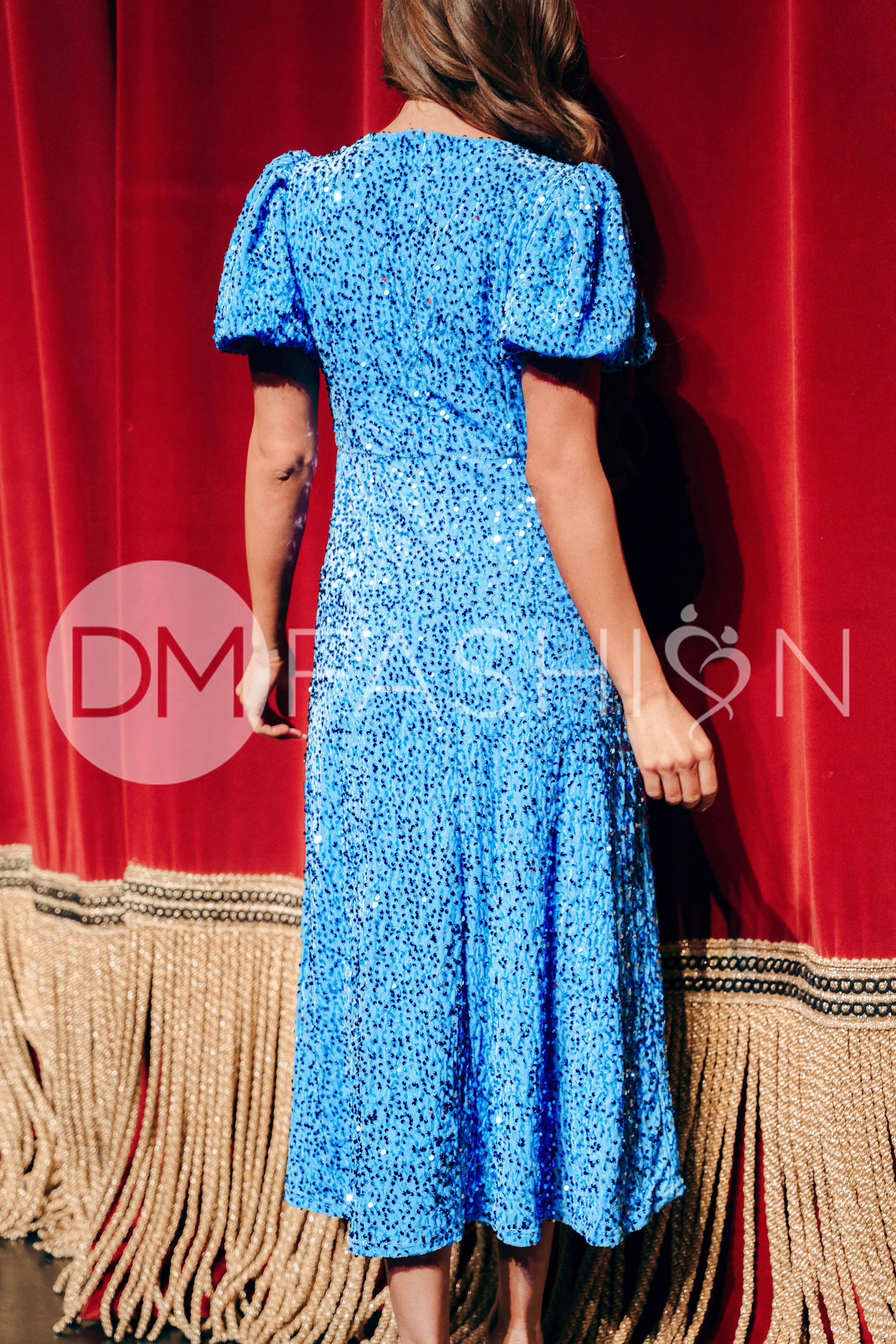 Kate French Blue Dress - DM Exclusive - Restocked