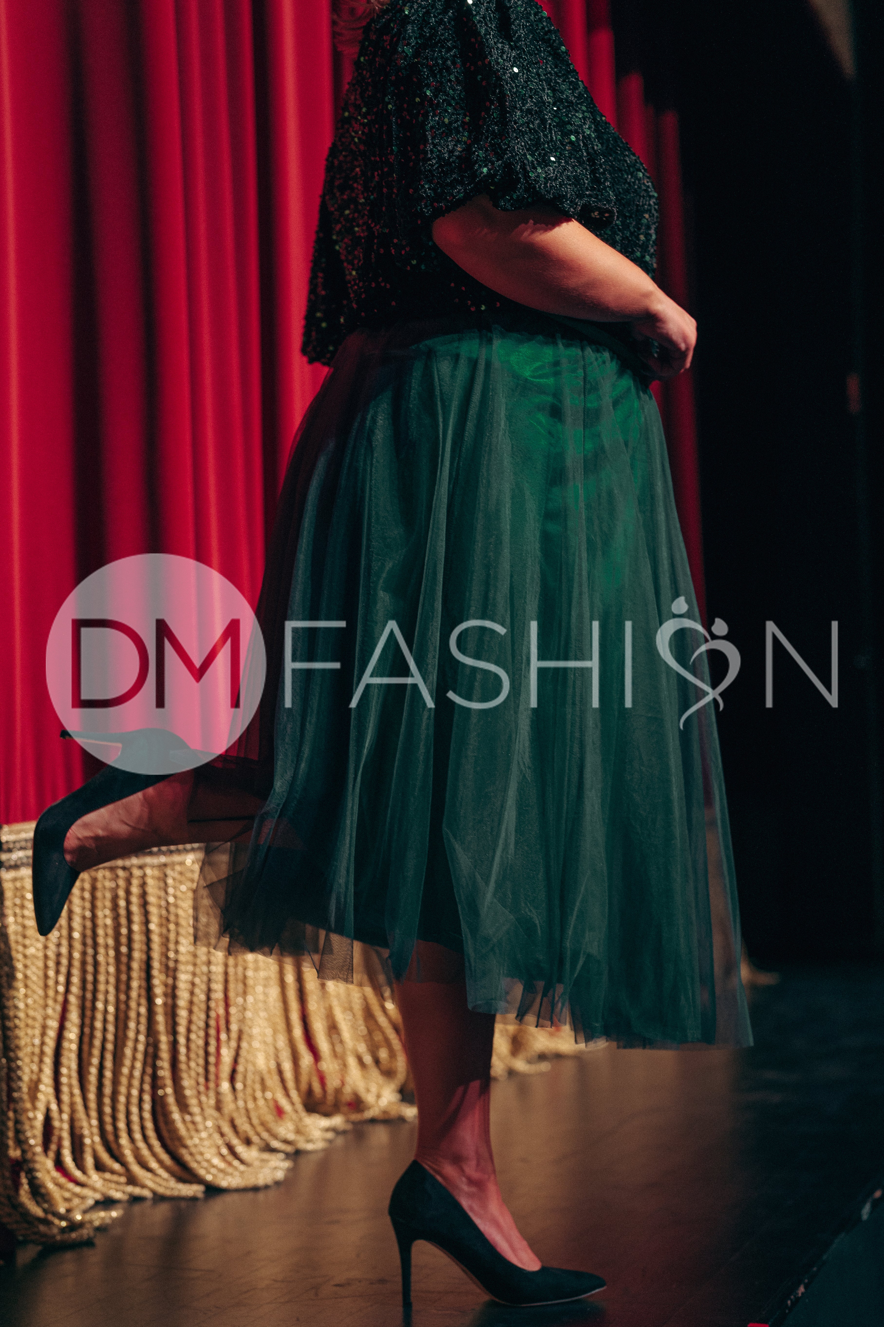 Queen For A Day Emerald Skirt - DM Exclusive