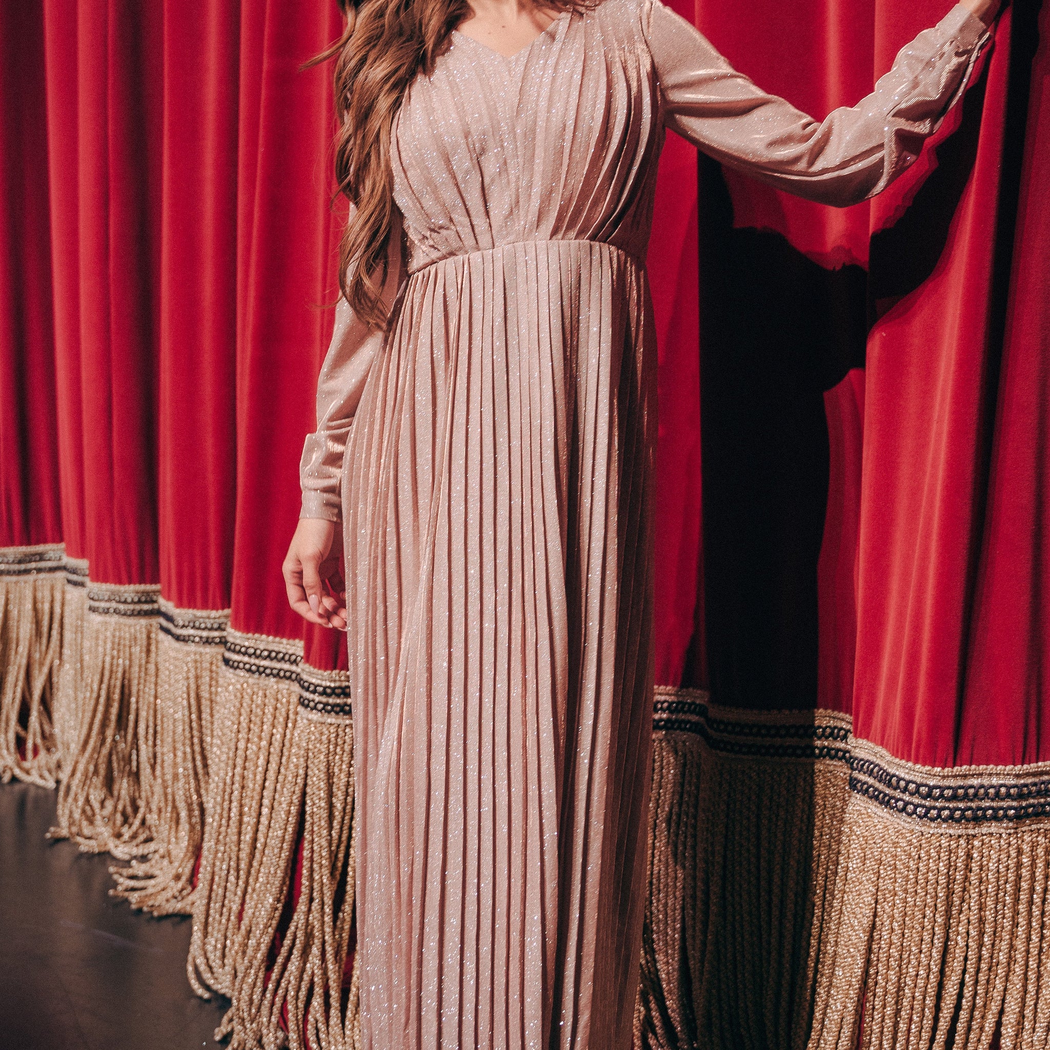 Tiana Rose Gold Gown - DM Exclusive