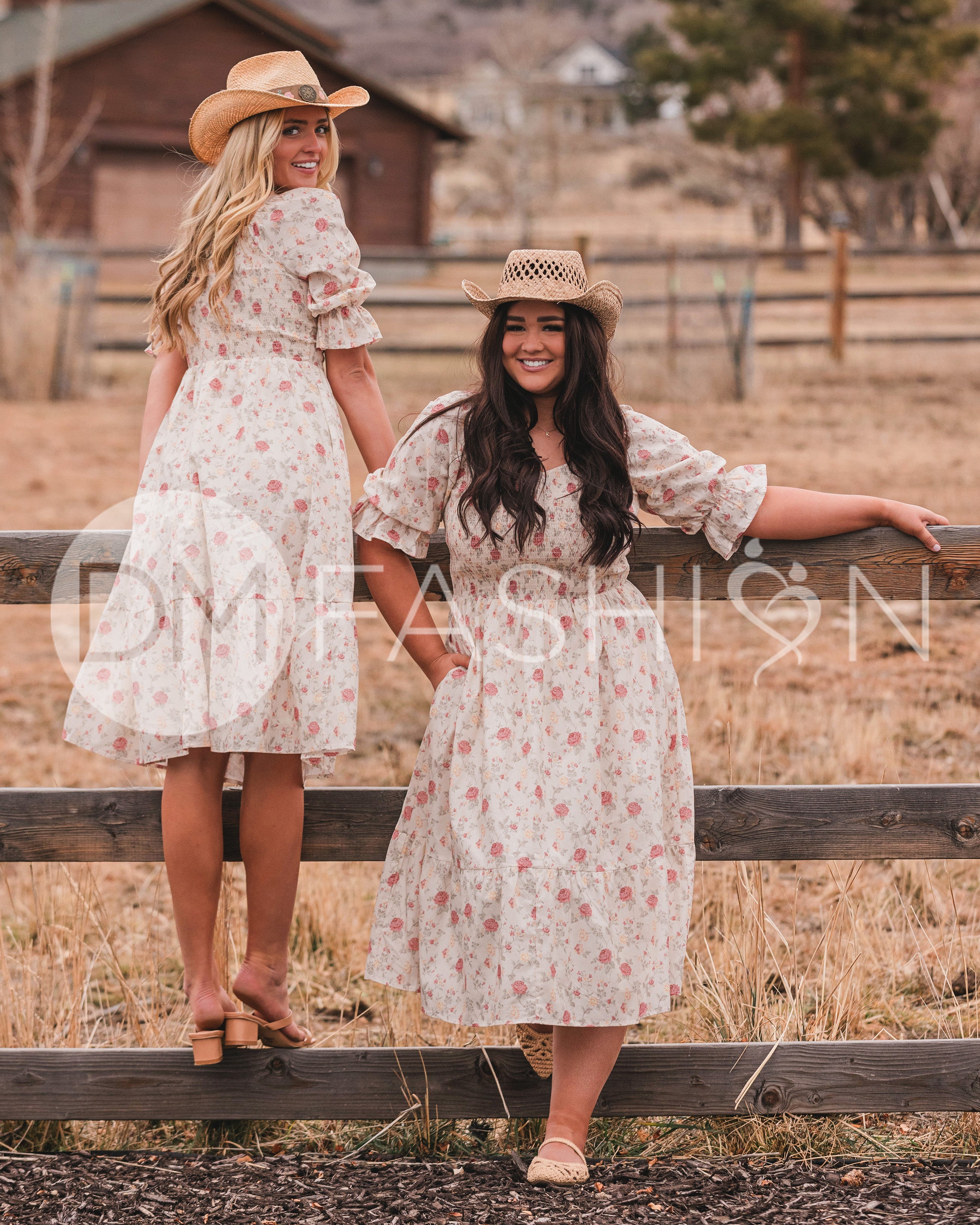 Clara Rose Garden Dress - DM Exclusive - Maternity Friendly - Nursing Friendly - LOW STOCK