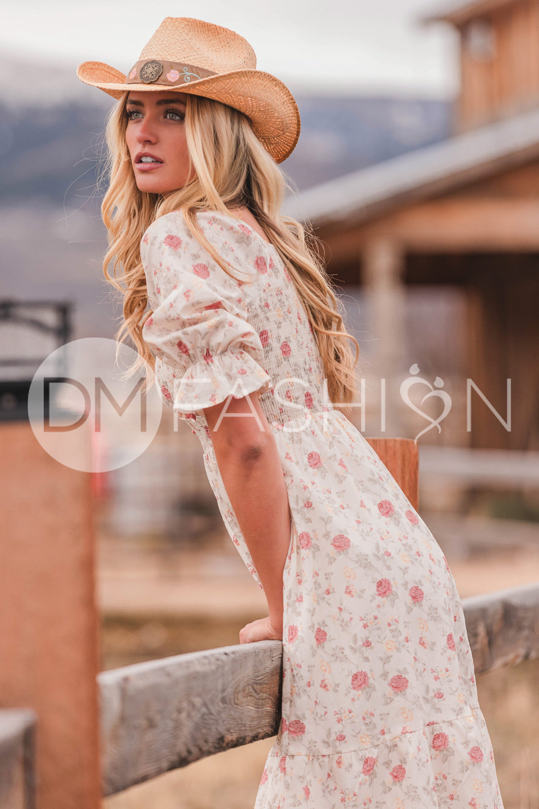 Clara Rose Garden Dress - DM Exclusive - Maternity Friendly - Nursing Friendly - LOW STOCK