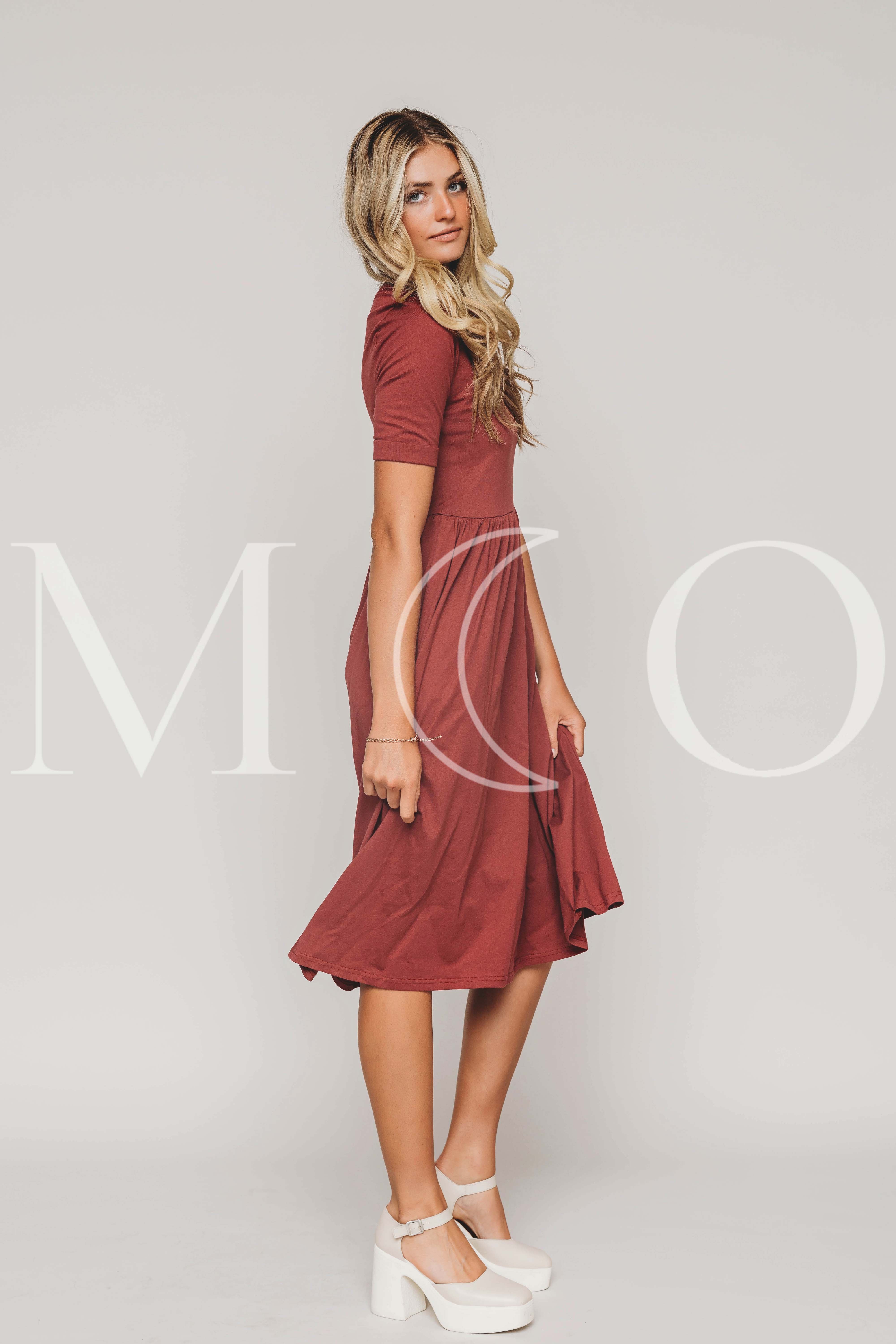Jessica Persian Red Dress - MCO