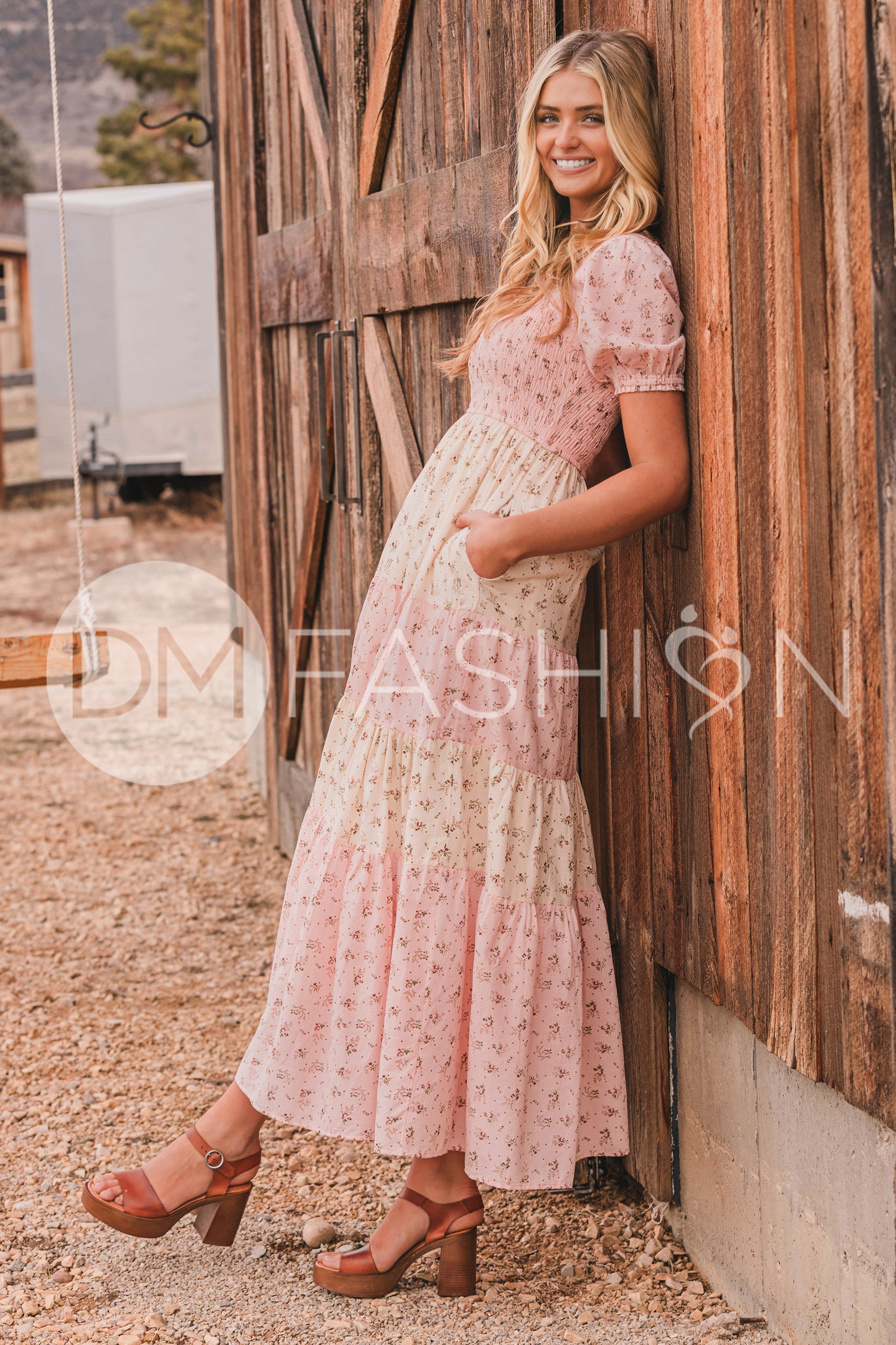 Penelope Multi Floral Dress - DM Exclusive - Maternity Friendly - LOW STOCK