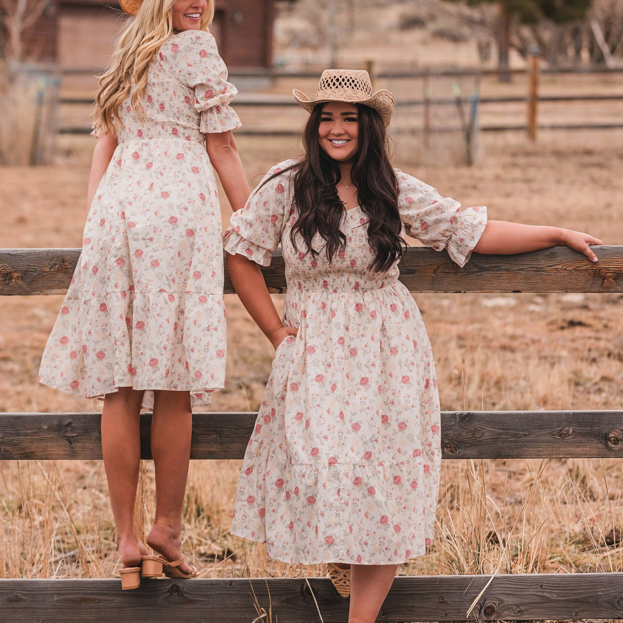 Clara Rose Garden Dress - DM Exclusive - Maternity Friendly - Nursing Friendly - LOW STOCK