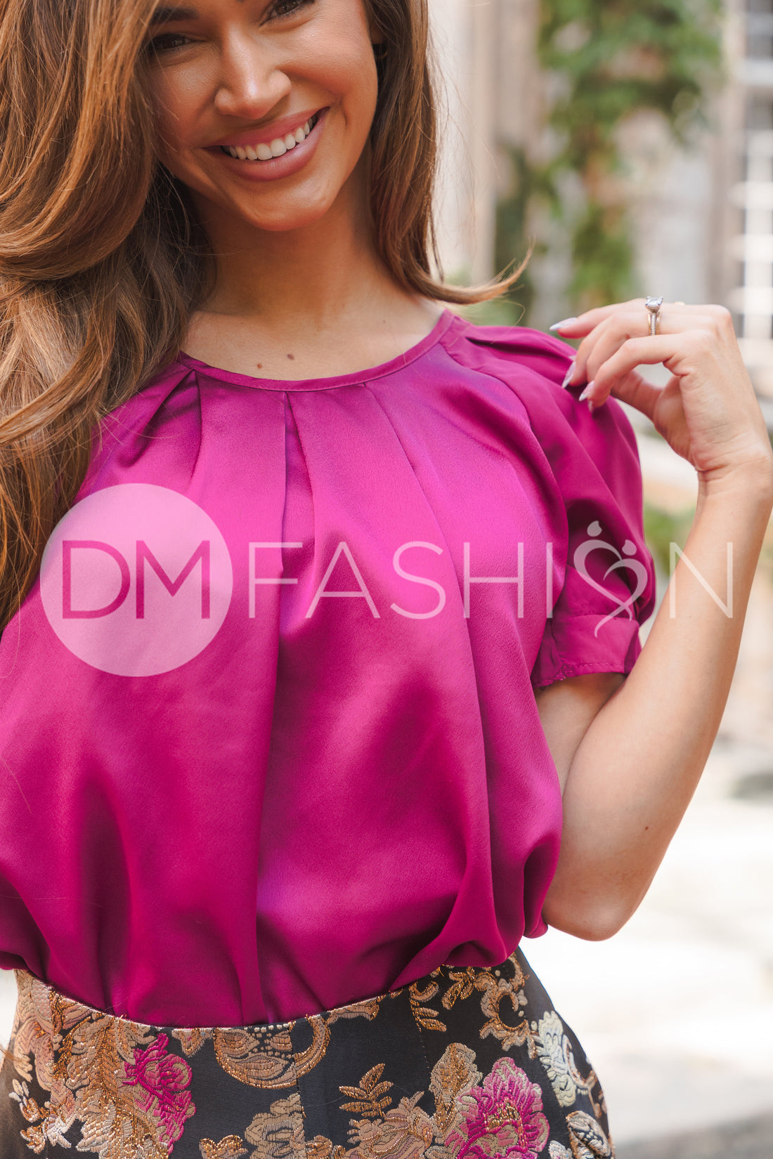 Hey Darling Mulberry Top - DM Exclusive