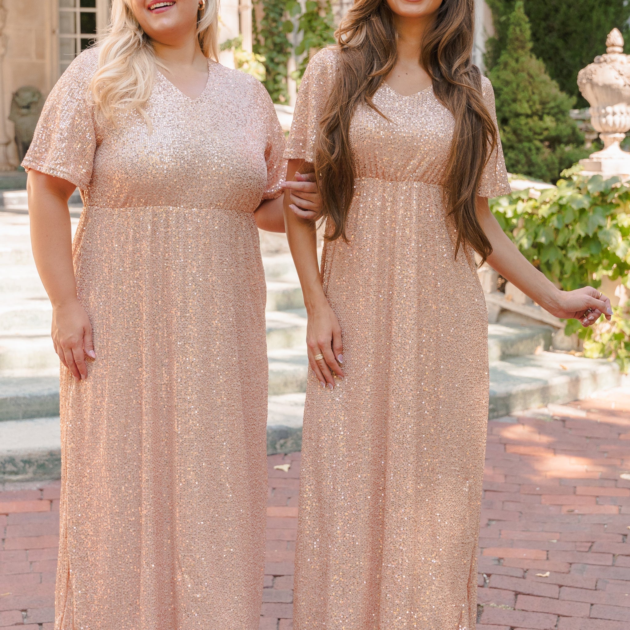 Daphne Rose Sequin Gown - DM Exclusive - Maternity Friendly