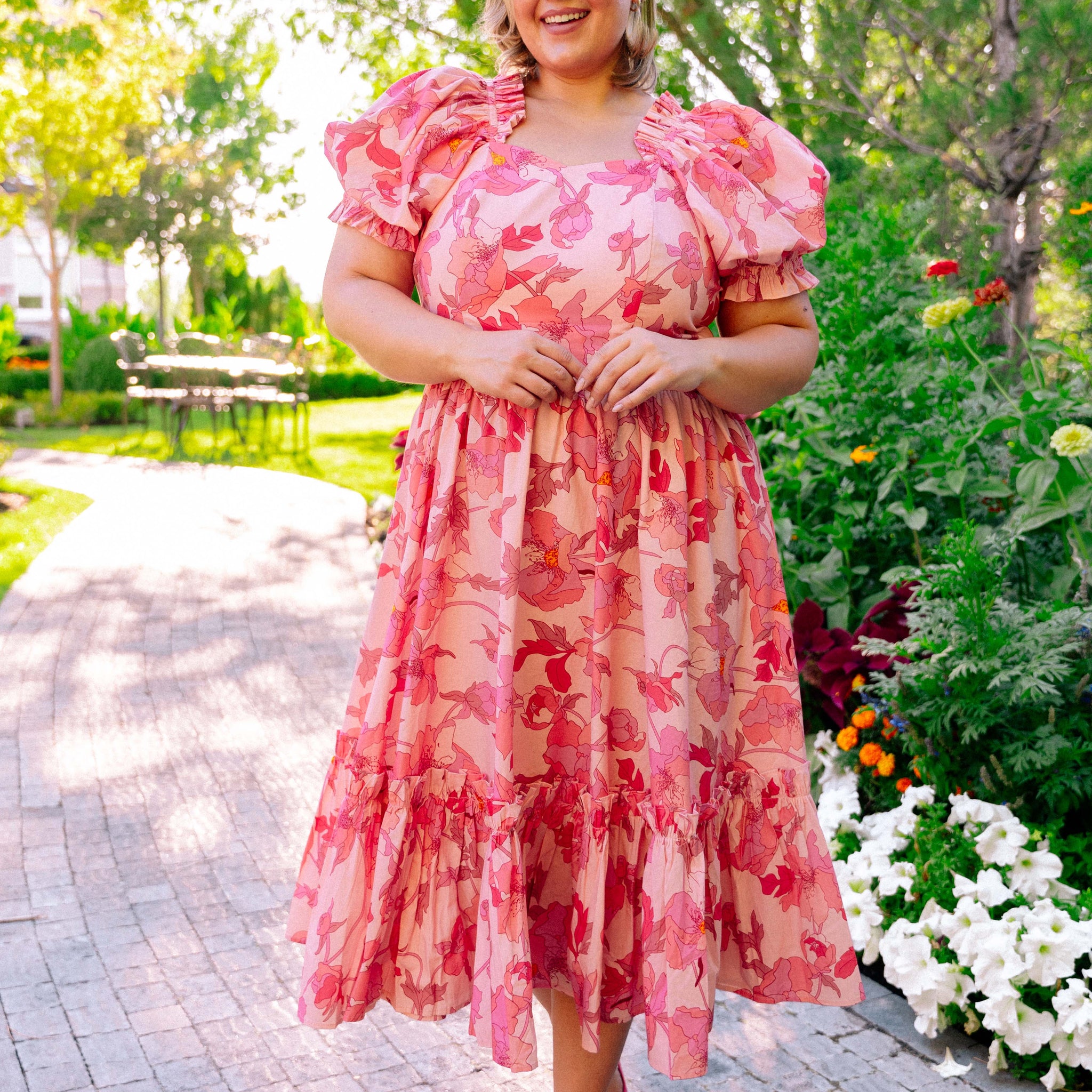 Avril Romance Pink Floral - DM Exclusive