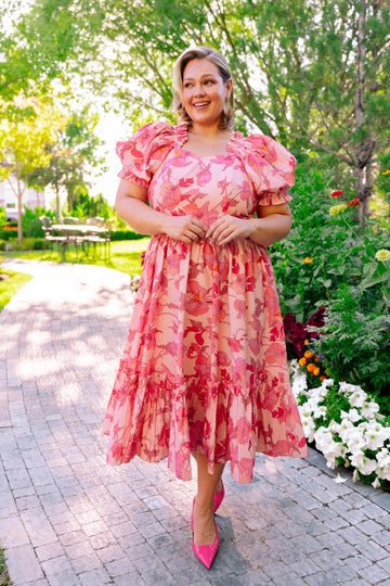 Avril Romance Pink Floral - DM Exclusive