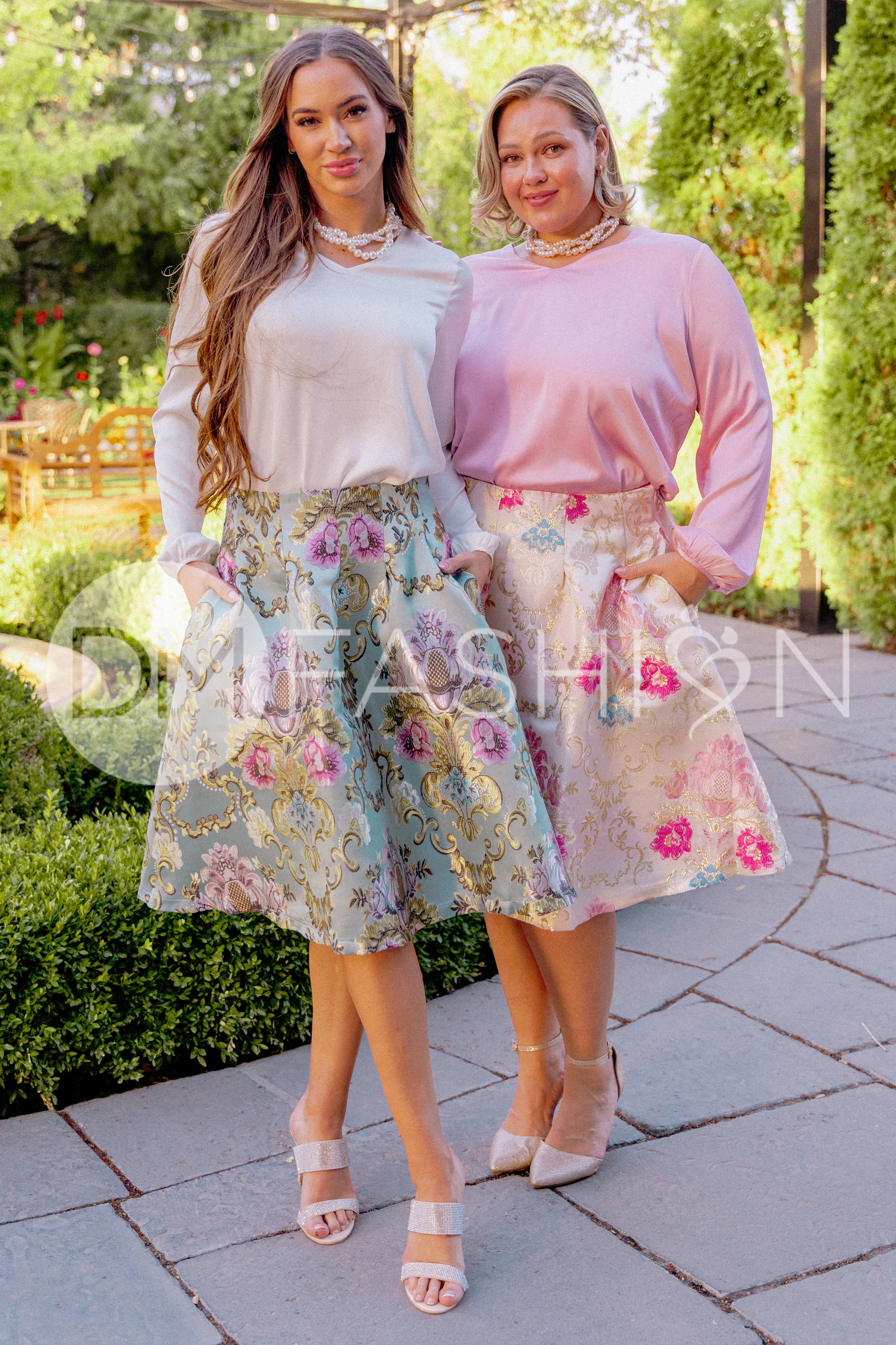 Up Town Blouse - Pearl Pink - DM Exclusive