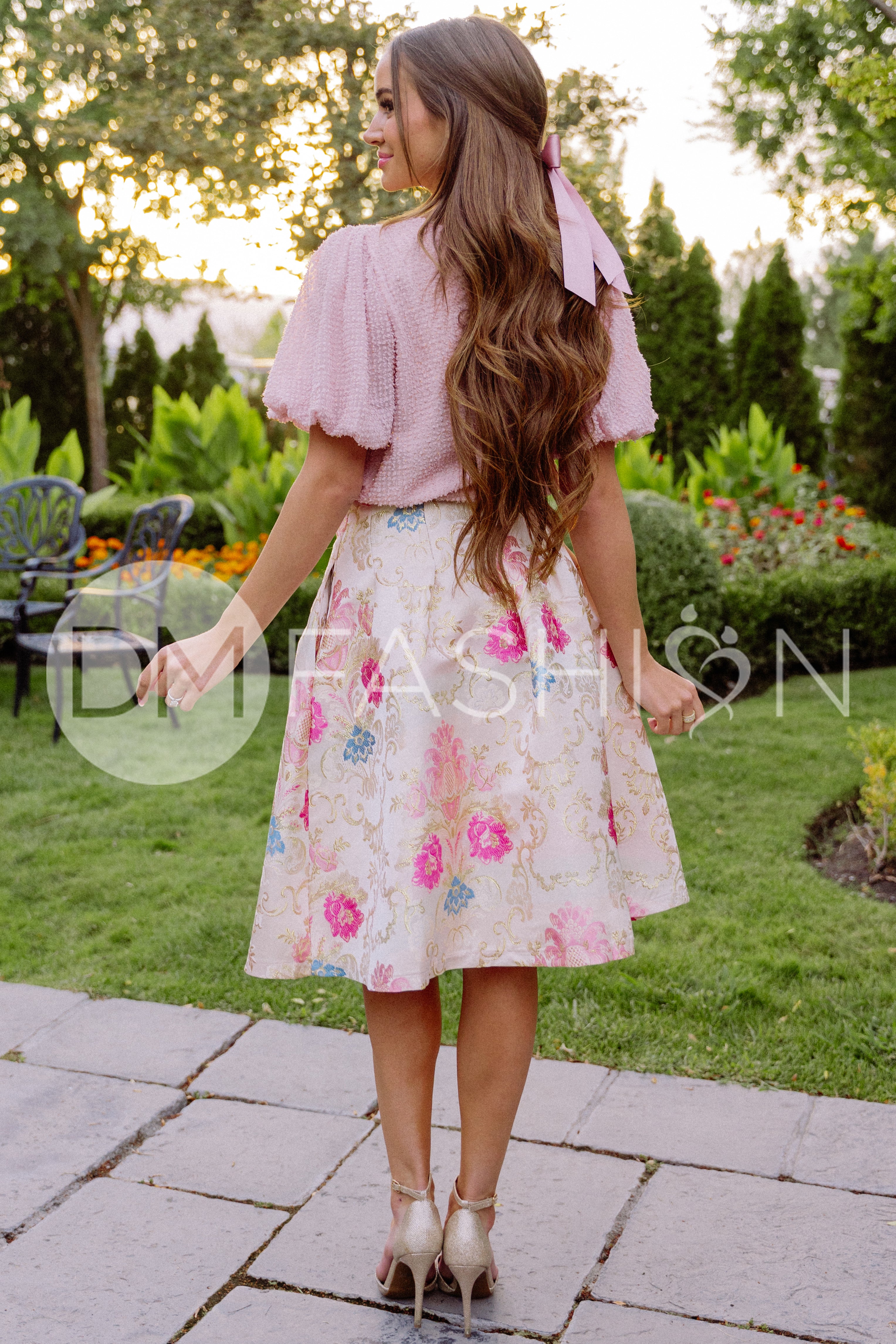 Tea Party Skirt - Pearl - DM Exclusive