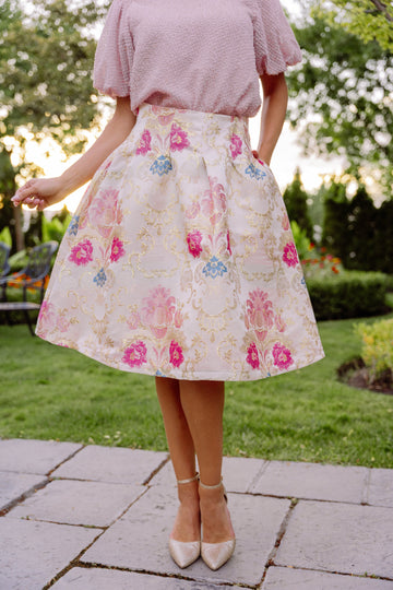 Tea Party Skirt - Pearl - DM Exclusive