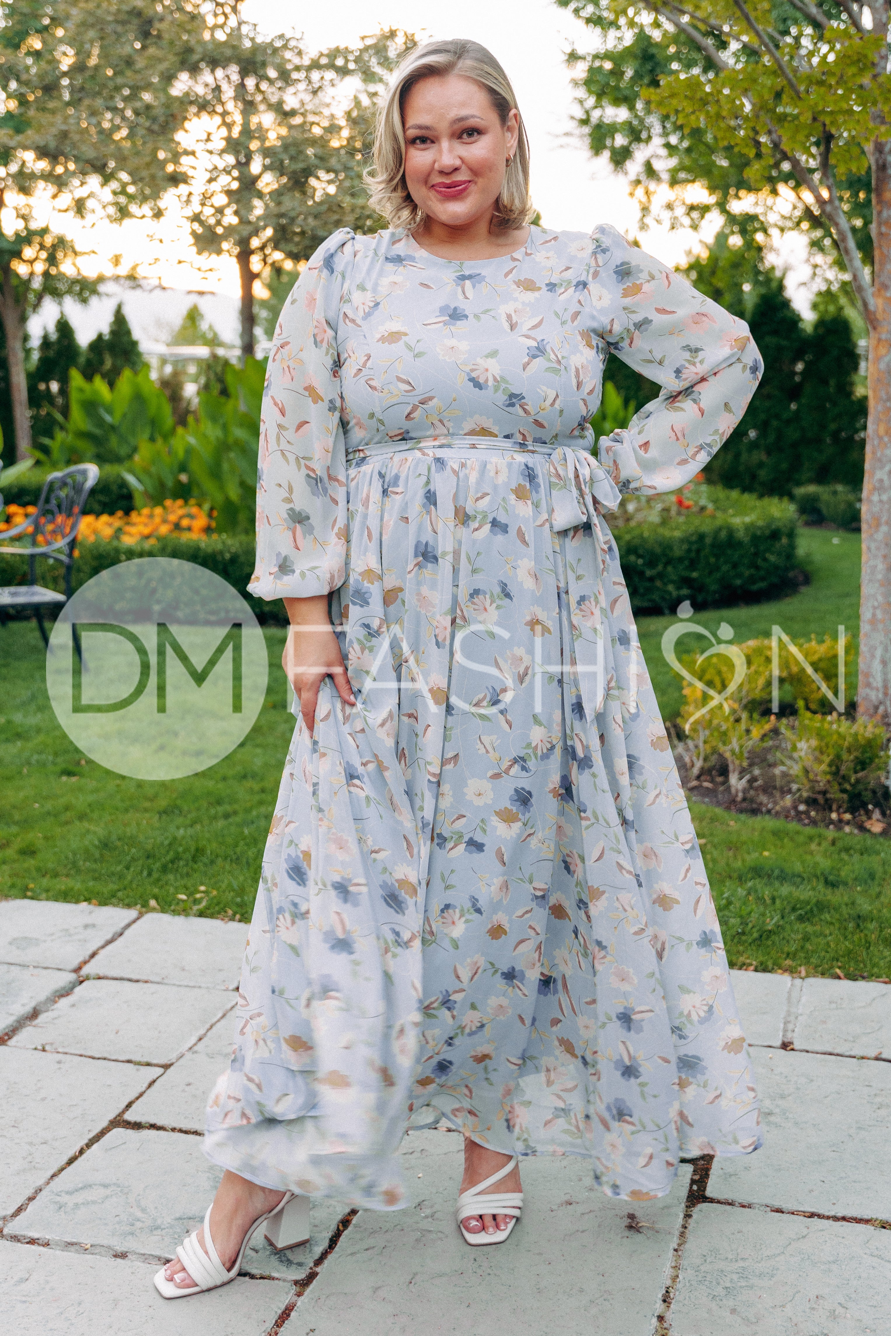 Skye Blue Floral - DM Exclusive